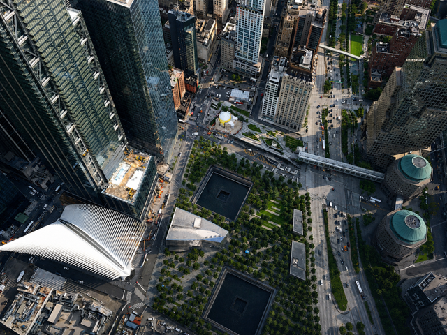 Picture of 9/11 Memorial in NY